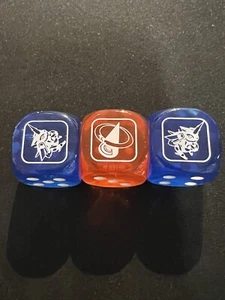 Yugioh B attles of Legend Chapter 1 Collectible Dice Set x3 Dice - Picture 1 of 3