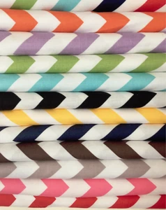 Riley Blake 2012 Chevron Cotton Fabric by the HALF YARD - Picture 1 of 13