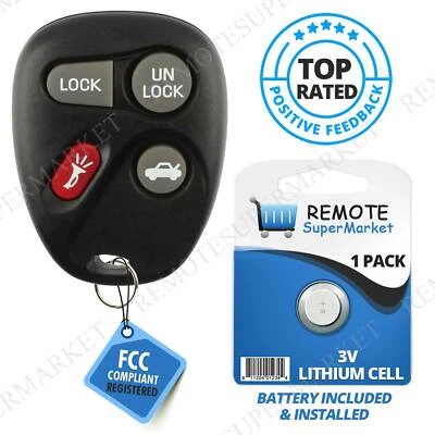 Replacement for Buick LeSabre Park Avenue Chevy Impala Malibu Remote Car Key Fob - Image 1 of 4