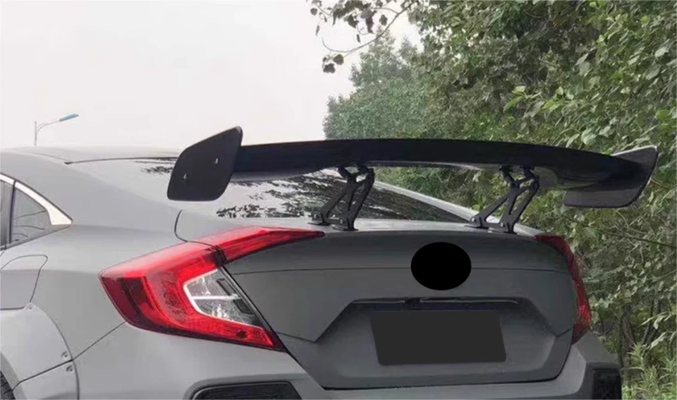 57'' Universal Rear Trunk Spoiler Wing Glossy Black Sedan/Coupe GT Style General — 第 1/4 张图片