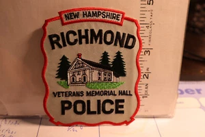 police patch RICHMOND POLICE NEW HAMPSHIRE - Bild 1 von 1
