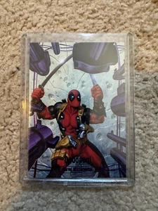 2016 Marvel Masterpieces DEADPOOL (03/199) TIER 4 EPIC PURPLE CARD, #84 - NM - Picture 1 of 3