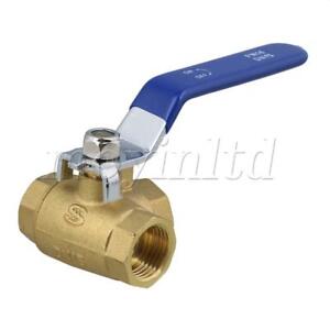1/2 BSPP Three Way Brass Ball Valve for Compressed Air Water Oil
