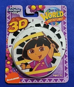 SEALED Dora's Explorer World Adventure Nick Jr. TV Show view-master 3 Reels - Picture 1 of 2