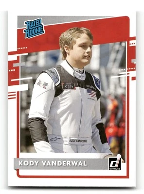 2021 Panini Donruss NASCAR - Rated Rookie Kody Vanderwal #30 - Image 1 of 2