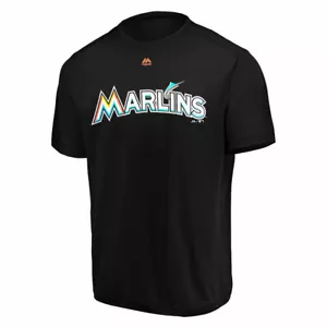 Miami Marlins Evolution Performance MLB T shirt - Picture 1 of 5