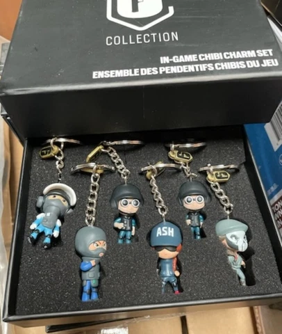 SDCC 2019 UBISOFT Rainbow Six Seige - In Game Chibi Charm Set of 6 charms NEW Cover
