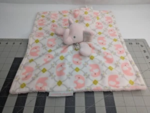 Coperte Oltre Elefante Rosa Lovey Peluche Coperta di Sicurezza Peluche Giocattolo - Foto 1 di 6