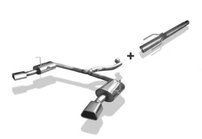 Fox Sistema Racing Duplex desde Cat Opel Vectra C OPC Caravan 06-08 Re Li Cada - Imagen 1 de 4