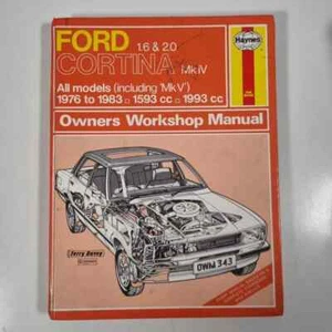 Haynes Ford Cortina Mk4 1.6 & 2.0 Models 1976 to 1983 Owners Workshop Manual R1A - Picture 1 of 1