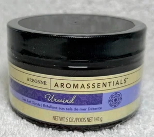 ARBONNE Aromassentials Unwind Sea Salt Scrub 5 Oz Sealed NEW - Picture 1 of 3