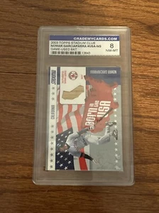 2003 TOPPS NOMAR GARCIAPARRA GENUINE AUTHENTIC GAME USED BAT PIECE NM-MT 8 - Picture 1 of 3