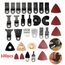 100x Oscillating Blades Saw Multi Tool 34mm Makita Fein Bosch Multimaster