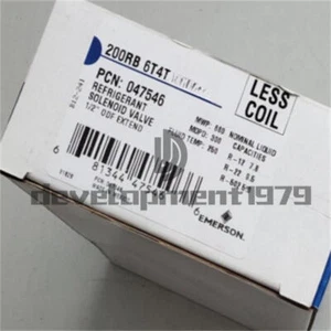 ONE NEW Emerson 200RB 6T4T Solenoid Valve 200RB6T4T - Picture 1 of 6