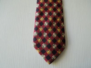 ROXY TIES SILK TIE SETA CRAVATTA MADE IN ITALY 1457 - Imagen 1 de 6
