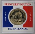 France / Australia: 1789-1989 Bicentennial of the French Revolution medal cased