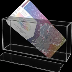 Acrylic Display Case for Pokémon Super Premium Collection Prismatic Evolutions - Picture 1 of 5