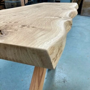 Waney Edge Oak boards - Various Lengths and Widths 36-38mm Thick - Picture 1 of 10
