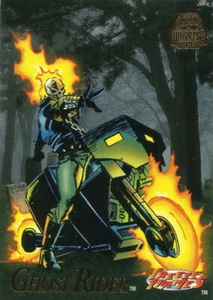 MARVEL UNIVERSE, SERIES 5, 1994, BASE Trading Card # 9, GHOST RIDER - Picture 1 of 2