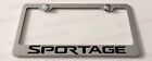 Sportage Stainless Steel Chrome Finished License Plate Frame Holder