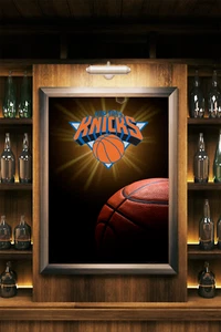 Póster impreso arte de pared decoración del hogar baloncesto de los New York Knicks NBA grande 36x24 - Imagen 1 de 3