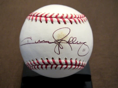 JIMMIE ROLLINS 2008 WSC PHILADEPHIA PHILLIES SIGNED AUTO OML BASEBALL JSA - Image 1 of 3
