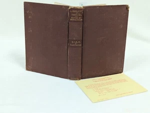 SIAM THE LAND OF THE WHITE ELEPHANT ~ Antique 1892 Illustrated HC ~ George Bacon - Picture 1 of 11