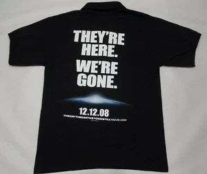 b3 The Day The Earth Stood Still Cinemark promo polo shirt sz medium - Picture 1 of 7