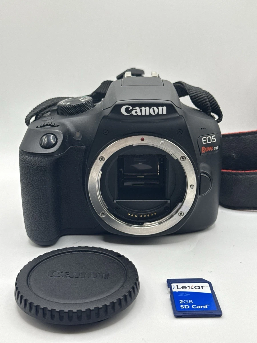 Canon EOS Rebel T6 Digital Cameras for sale | eBay