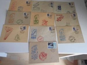 CCCP Cosmos 10 Belege Sonderstempel Space - Bild 1 von 1
