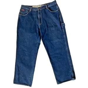 Pantalones de mezclilla Ecko Unltd para hombre 40 x 31 fundición carpintero patinador Y2K holgados hip hop - Imagen 1 de 14