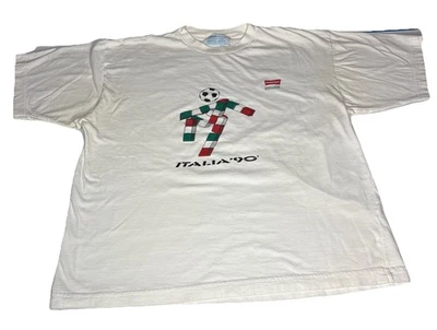 Carrera 1990 Copa Mundial de la FIFA, ¡Ciao! Camiseta Talla Hombre XL Foto 1 de 4