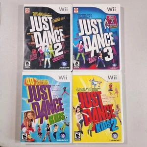 Nintendo Wii CIB Komplett GETESTET Just Dance 2 3 Kinder Kids 2 Bundle Lot - Bild 1 von 3
