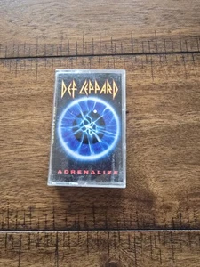 Vintage Def leppard Adrenalize Cassette Tape 1992 Clean - Imagen 1 de 4