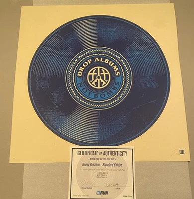 Thomas Wimberly Heavy Rotation Standard Edition Art Signed PP PRINTER PROOF - Bild 1 von 4