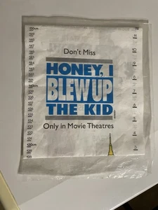 Tabla de crecimiento vintage 1992 Taco Bell Disney "Honey, I Blew Up The Kid" - Imagen 1 de 3