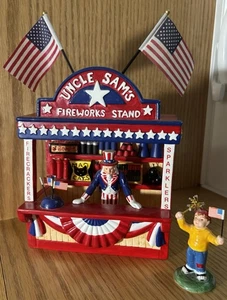 Department 56 Vintage Onkel Sam's Feuerwerksständer, 1998 - Bild 1 von 10