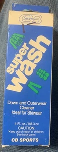 CB Sports Super Wash - Daunen- & Oberbekleidungsreiniger - Ideal für Skibekleidung 4oz NEU - Bild 1 von 4
