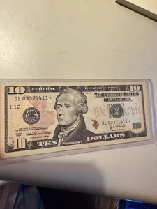2004 A $10 Bill Star Note ๐ฅ๐ฅ๐ฅ 5.7 Million Printed. - Picture 1 of 4