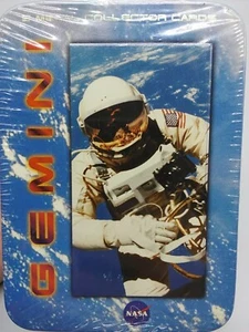 GEMINI NASA 5 METAL COLLECTOR CARDS 1996 METALLIC IMPRESSIONS INC. NIB - Picture 1 of 5