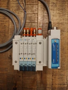 SMC EX260-SEC2 w/3xSY3A00-5Z1, 1xSY3200-5Z1, 6.5' Power Cord - Picture 1 of 4