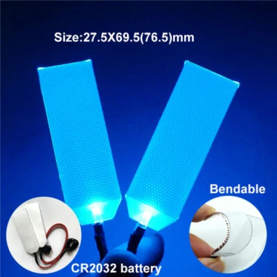 DIY Bendable LED Light Eyes Kits for Iron Man Batman Helmet Panther Mask Cosplay - Image 1 of 4