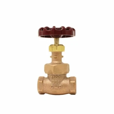 CRANE 7TF Bronze Globe Valve 3/8" NPT 150-S / 300-CWP Union Bonnet, PTFE Disc - Image 1 of 4
