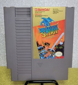 Dragon Spirit The New Legend 1990 Game NES Nintendo Cartridge Only Tested & Work
