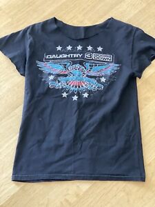 daughtry Tour Shirt With Three Doors Down Vintage 2013 Women’s M