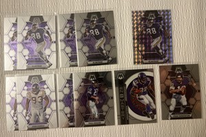 11 Retired Vikings 2023 Mosaic ALAN PAGE Prizm, John Randle, Paul Krause, Fran,