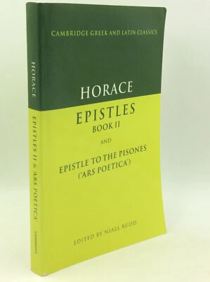HORACE: EPISTLES Book II and EPISTLE TO THE PISONES - 2002 - Latin - English - Image 1 of 4