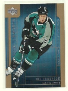 2006 06-07 UPPER-DECK STATISTICAL LEADERS SHARKS JOE THORNTON #SL1