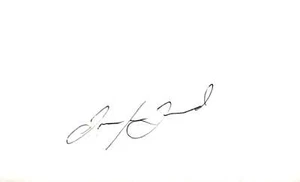 Robert Sean Leonard Signed Auto 3x5 Card House Dead Poets Society - Picture 1 of 2