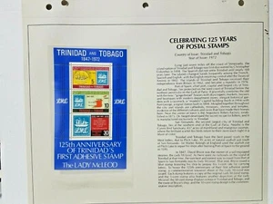 1972 Trinidad und Tobago - FEIER 125 JAHRE POSTMARKEN - Calhoun's - Bild 1 von 1
